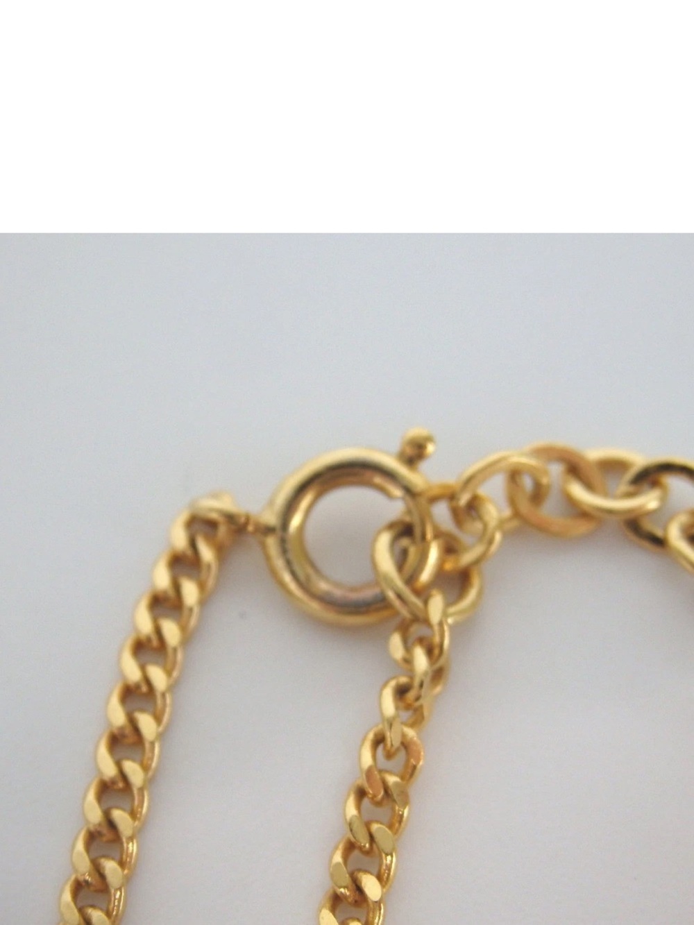 Christian Dior CD Unisex Gold Necklace - Picture 7 of 10
